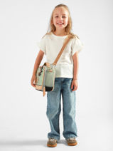 Lunch Bag Cameleon Pink vintage fantasy BL24-vue-porte