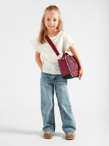 Lunch Bag Vintage Fantasy Cameleon Violet vintage fantasy BL24-vue-porte