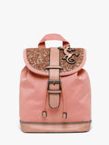 Sac � Dos 1 Compartiment Cameleon Rose vintage fantasy SD25