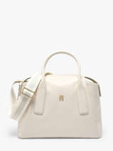 Sac Port� Main Th Essential Polyester Tommy hilfiger Blanc th essential AW18532