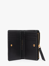 Portefeuille Cuir Tommy hilfiger Noir th script AW18490-vue-porte