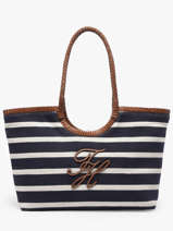 Sac Port� �paule Th Elevated Summer Tommy hilfiger Bleu th elevated summer AW18400
