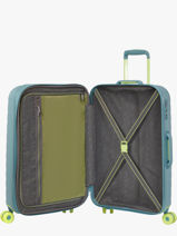 Expandable Hardside Luggage Neovibe American tourister Blue neovibe 159932-vue-porte