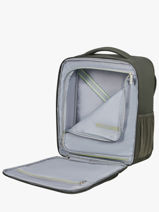 Cabin Duffle Bag Backpack Wanderlite American tourister Green wanderlite 159231-vue-porte