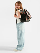 2-compartment Satchel Cameleon Multicolor futur CA38-vue-porte
