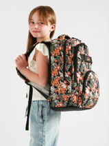 Sac � Dos 2 Compartiments Cameleon Multicolore futur SD45-vue-porte