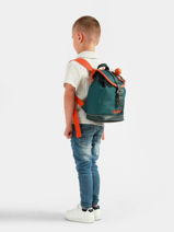 Sac � Dos 1 Compartiment Vintage Urban Cameleon Bleu vintage urban SD25-vue-porte