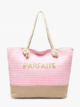 Shoulder Bag Plage Gerard pasquier Pink plage P26095