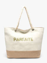 Shoulder Bag Plage Gerard pasquier Beige plage P26095