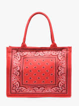 Sac Port� �paule Plage Gerard pasquier Rouge plage P26062