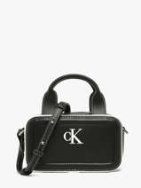 Sac Bandouli�re Contrast Calvin klein jeans Noir contrast 4F1257G