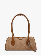 Sac Port� �paule Emblem Calvin klein jeans Beige emblem 4F3744G