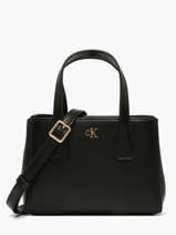 Satchel Ck Mini Calvin klein jeans Black ck mini 4F3520G