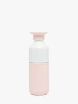 Gourde Steel 350 Ml Dopper Rose steel STEEL350