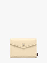 Original Envelope Leather Card Holder Secrid Beige original EOR