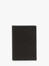 Wallet Leather Serge blanco Black brooklyn BRO21021
