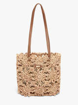 Sac Port� �paule Mediterranee Papier Les tropeziennes Marron mediterranee TZ02
