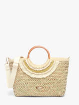 Sac Bandouli�re Monaco Les tropeziennes Beige monaco TZ01