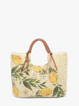 Sac Port� Main Navagio Les tropeziennes Beige navagio TZ02