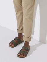 Mules Birkenstock Vert men 1024550-vue-porte