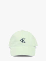 Casquette Calvin klein jeans Vert accessoires 4K5024G