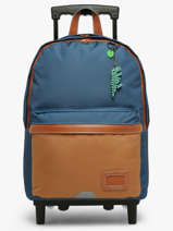 2-compartment Wheeled Schoolbag Tann