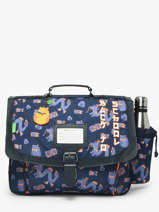 Cartable 2 Compartiments Tann's Bleu les fantaisies g 38155