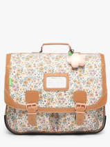2-compartment Satchel Tann