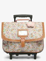 Cartable � Roulettes 2 Compartiments Tann's Multicolore les fantaisies f 26422611