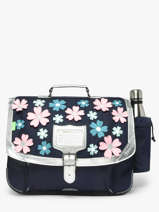 2-compartment Satchel Tann's Blue les fantaisies f 38268