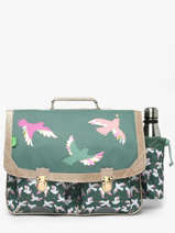 2-compartment Satchel Tann's Green les fantaisies f 44191