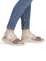 Sandals Remonte Multicolor women 91-vue-porte