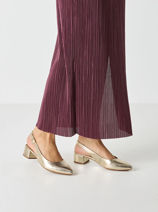 Escarpins En Cuir Tamaris Or women 42-vue-porte