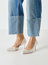 Escarpins Talon Aiguille Tamaris Or women 44-vue-porte