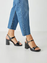 Sandales � Talon Tamaris Or women 46-vue-porte