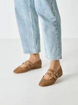 Ballerinas Tamaris Brown women 46-vue-porte