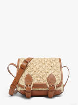Shoulder Bag Raphia Paul marius Beige raphia LOULSRAP