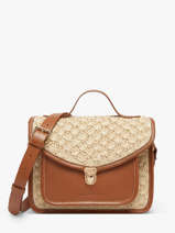 Crossbody Bag Raphia Paul marius Beige raphia GEORGRAP