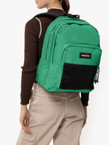 Backpack Pinnacle Eastpak Yellow pbg authentic PBGK060-vue-porte