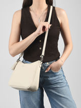 Sac Bandouli�re Grained Miniprix Beige grained F8575-vue-porte