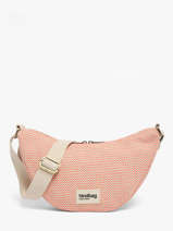 Sac Bandouli�re Tressage Hindbag Orange tressage TS