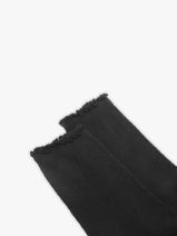 Socks Pieces Black socks women 17162338-vue-porte