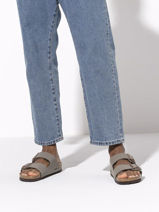 Mules Arizona Birkenstock Vert men 151213-vue-porte