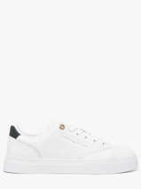 Sneakers In Leather Tommy hilfiger White women 91050K6