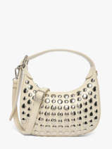 Sac Bandouli�re Gloss Miniprix Beige gloss F9921