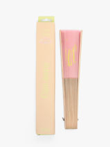 Hand Fan Ines de laure Pink eventail EVENTAIL-vue-porte