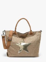Satchel Star Ines de laure Brown star 1685161
