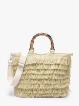 Sac Port� Main St Tropez Polyester Atelier paname Beige st tropez 493