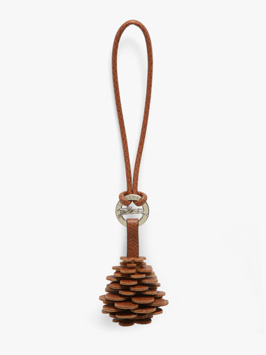 Longchamp Porte-cl�s pomme de pin Key rings Brown