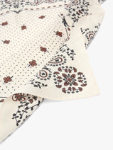 Longchamp Soie gots Scarf Brown-vue-porte